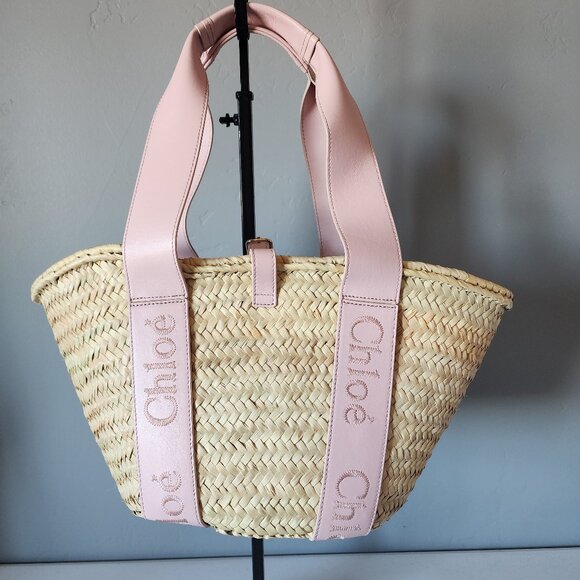 Chloe Basket Tote Bag "LIKE NEW" - Picture 5 of 16